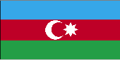 Azerbaijan Flag